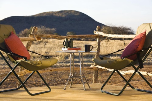 Okonjima Plains Camp terras